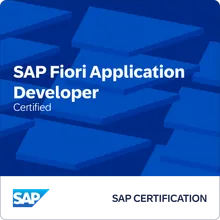 SAP Certified - SAP Fiori Application Developer